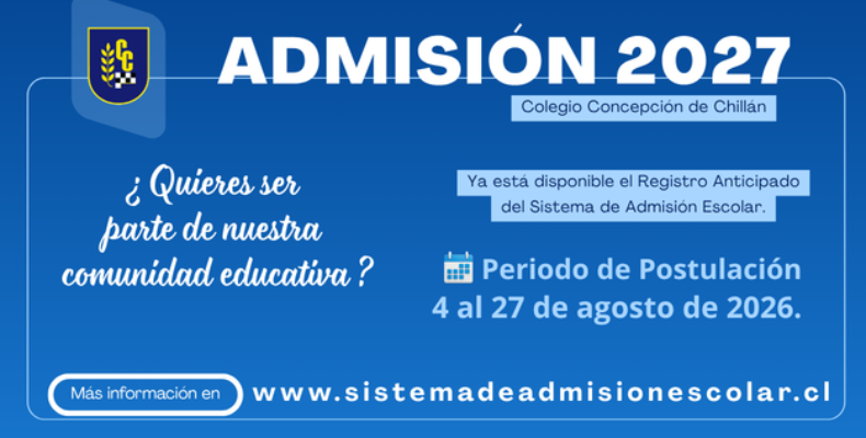 Admisión 2027